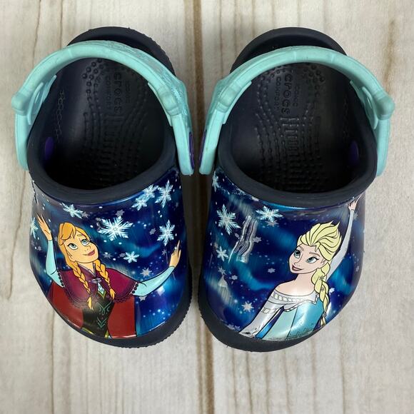 crocs funlab disney frozen clogs 4C - Picture 3 of 5